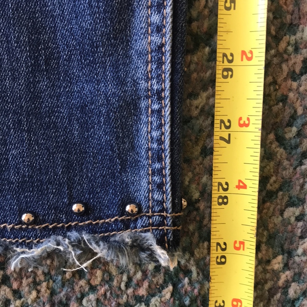 Charlie B Pull-on Skinny Denim Jeans, Raw Hem - Picture 15 of 15